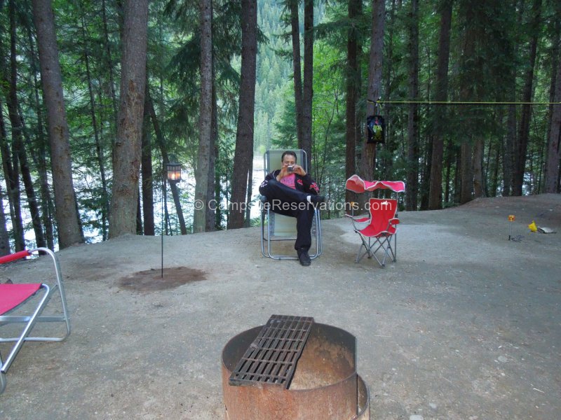 Campsite 14 In Robson River Campground At Mount Robson Provincial Park campsite-14-in-robson-river-campground-at-mount-robson-provincial-park
